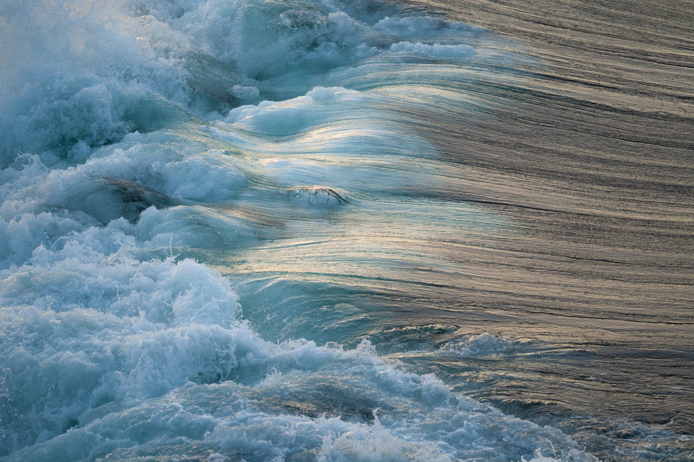 wave sunset texture